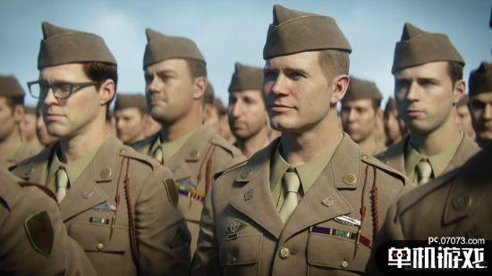 《COD14:二战》四大主角实战预告 铁血男儿深