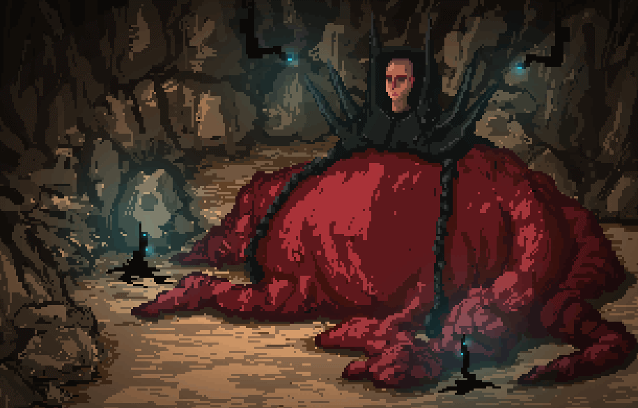 后启示录游戏《死亡垃圾》情报 像素风克苏鲁怪物同样