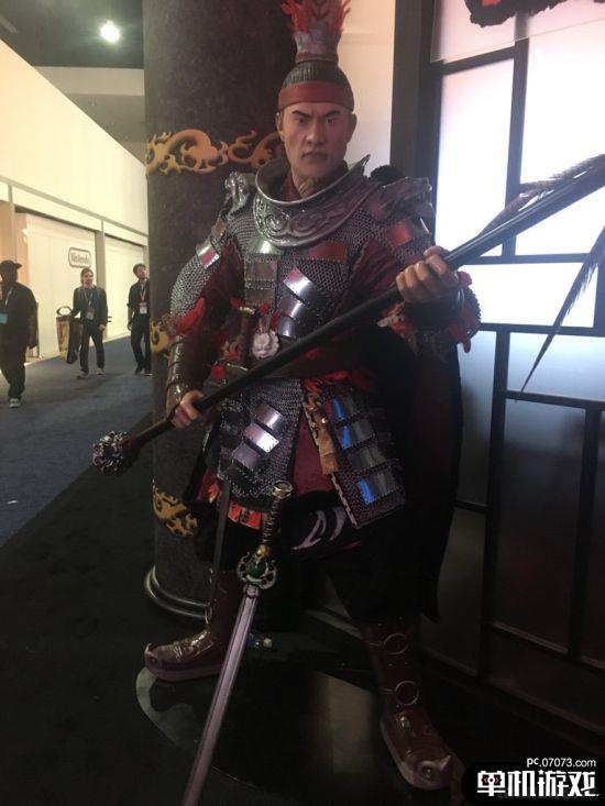 E3 2018:《三国:全面战争》E3展台吕布雕像人