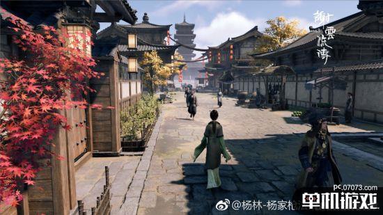 《剑侠情缘之谢云流传》新截图 街市风情昼夜各不同