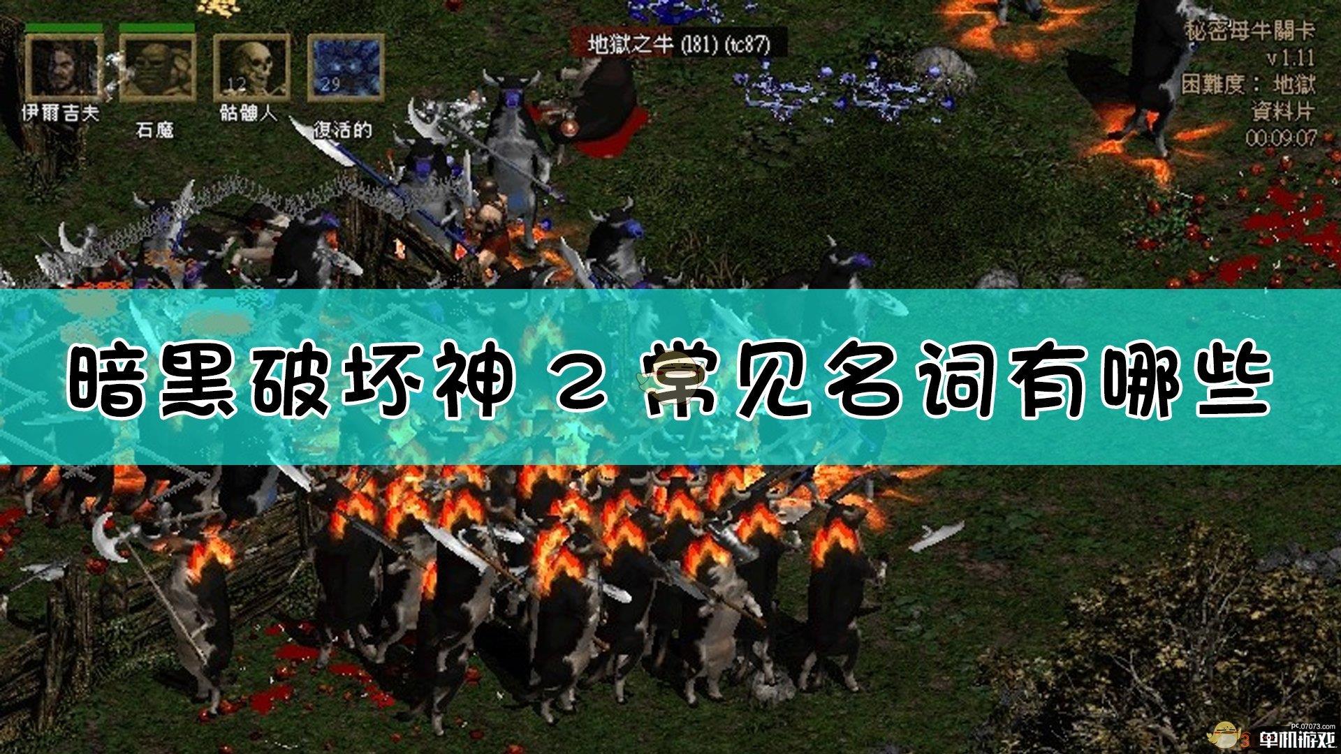 《暗黑破坏神2》常见名词介绍