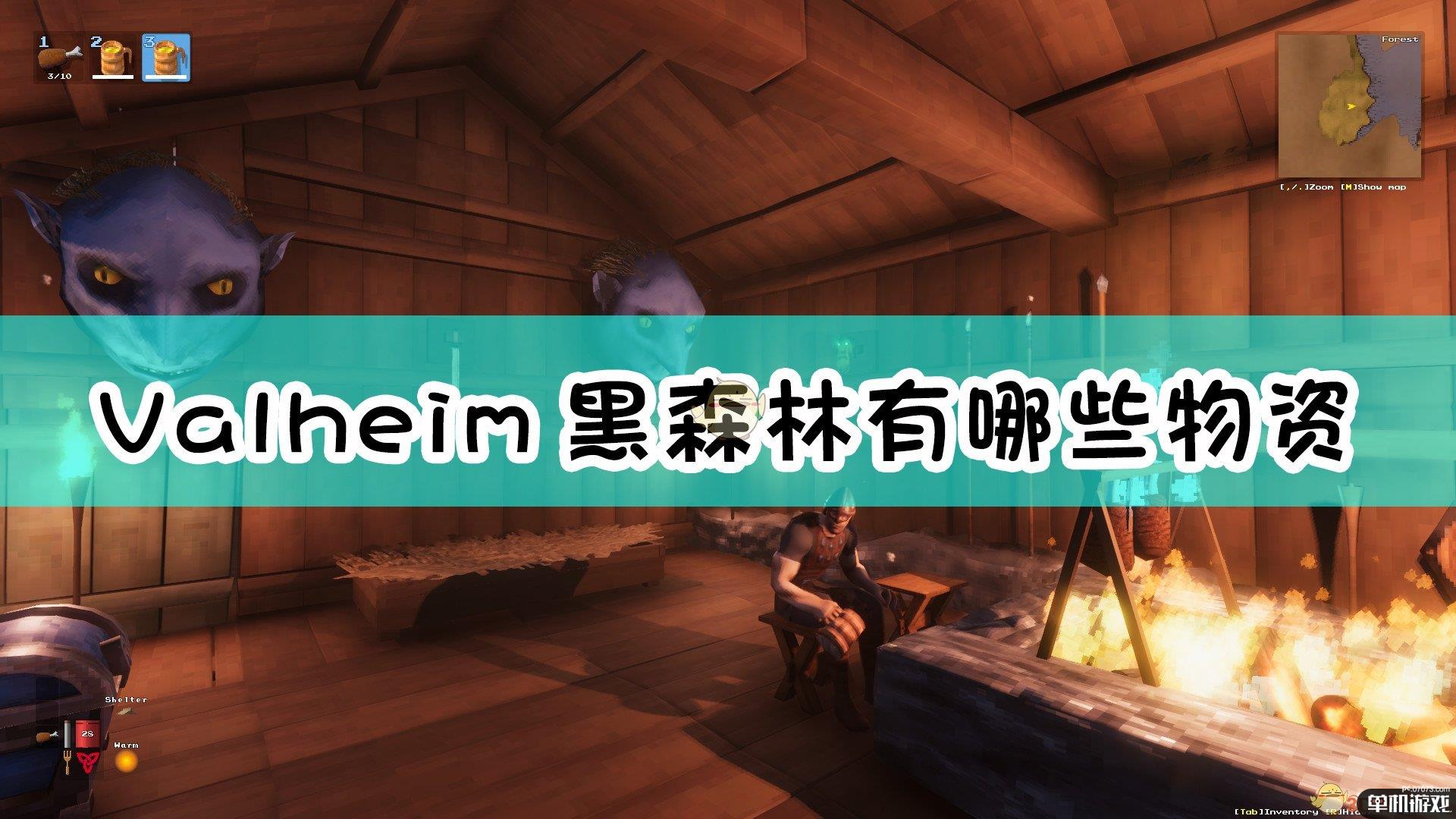 《Valheim：英灵神殿》黑森林主要物资介绍