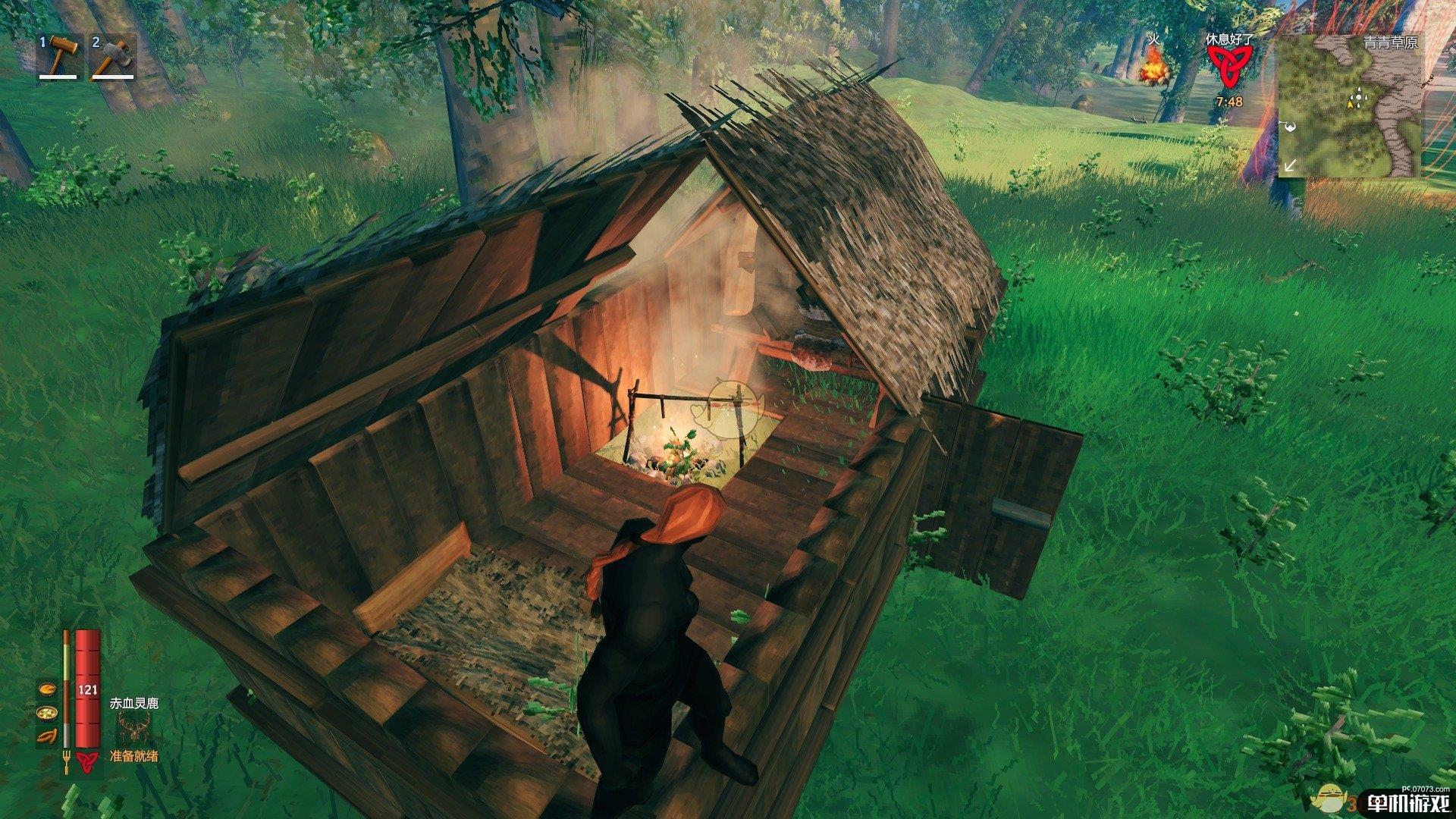 《Valheim：英灵神殿》前期营地小屋建设布局推荐