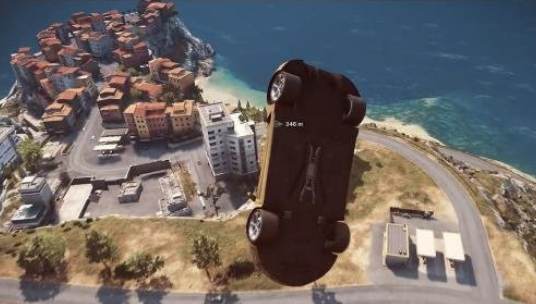 《正当防卫3》放出开车集锦视频 创意无限游戏秒变“极品飞车”