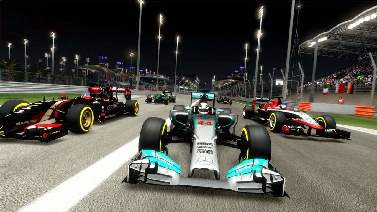 F1 2014奥地利赛道演示视频