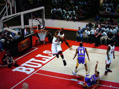 NBA 2K15乔丹德雷克斯勒灌篮动作视频教程