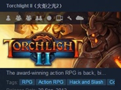 Steam特惠：《火炬之光2》降价75%促销中