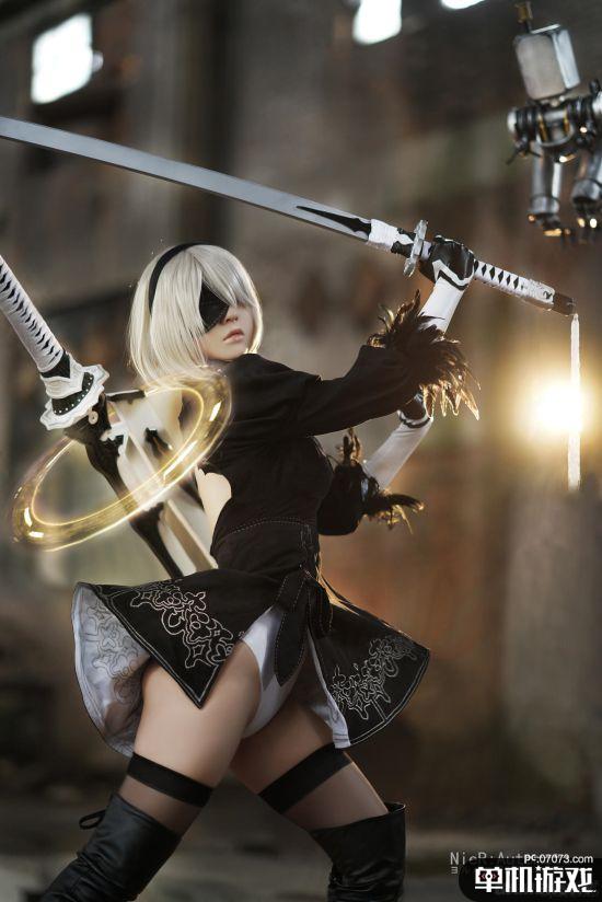 《尼尔:机械纪元》2b国内神级cos 造型性感还原