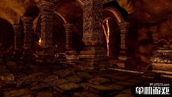 视频画面:最后就是让玩家们感到无比温暖安心的传火祭祀场,物换星移